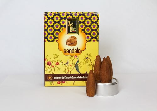 Благовония Сандал (Sandal), стелющийся дым, 10 конусов
