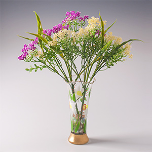 Цветок полевой, цвет в ассортименте, ПВХ, 30 см, 2 шт
