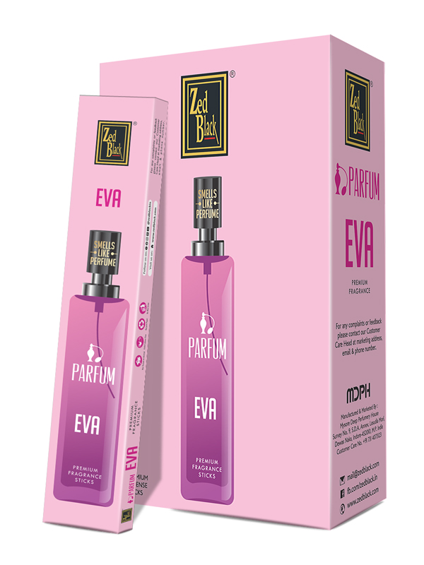 Благовония Ева (Eva), Zed Black Parfum Series, плоская пачка (12 палочек в пачке) 12 шт
