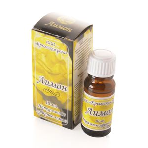 Лимон, натуральное эфирное масло "Крымская роза", 10 мл