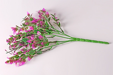 Цветок полевой, цвет в ассортименте, ПВХ, 33 см, 2 шт, №2