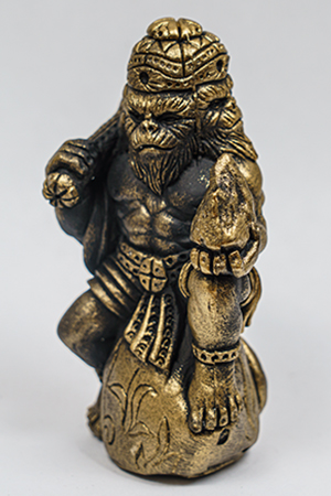 Фигурка Фэн-Шуй "Бог Мудрости - Хануман", гипсобетон, 11х6 см, в упак 3 шт