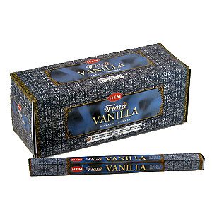 Благовония Ваниль (Vanilla), HEM, FLORA MASALA, 25 шт
