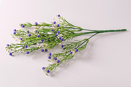 Цветок полевой, цвет в ассортименте, ПВХ, 35 см, 2 шт